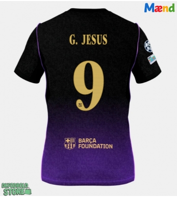 Barcelona Gabriel Jesus #9 Replika Udebanetrøje 2026-27 Kortærmet